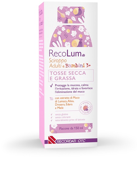 RECOLUM SCIROPPO TOSSE ADULTI-BAMBINI 150 ML - Antica Farmacia Ferrari
