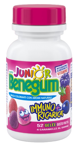 BENEGUM J IMMUNO + RICARICA FRUTTI ROSSI 156 G - Antica Farmacia Ferrari