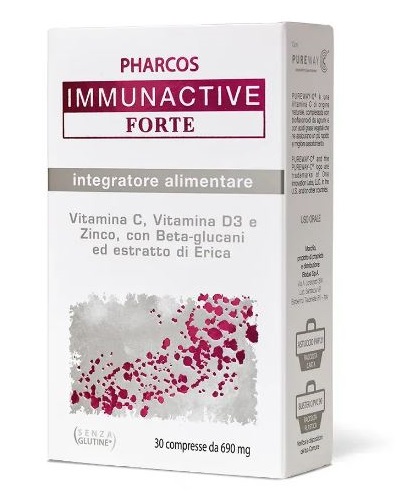 IMMUNACTIVE FORTE PHARCOS 30 COMPRESSE - Antica Farmacia Ferrari