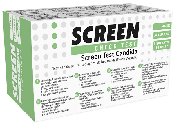 SCREEN TEST RAPIDO SCREEN TEST CANDIDA AUTODIAGNOSTICO 1 PEZZO - Antica Farmacia Ferrari
