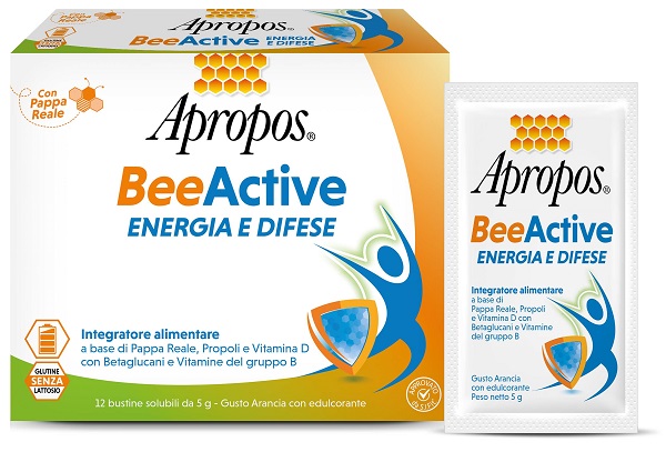 APROPOS BEEACTIVE ENERGIA E DIFESE 12 BUSTINE - Antica Farmacia Ferrari