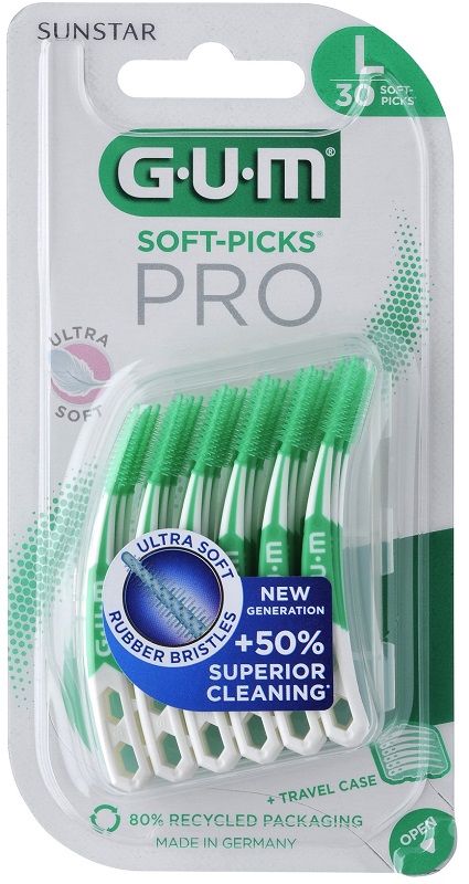 GUM SOFT PICK PRO LARGE 30 PEZZI - Antica Farmacia Ferrari