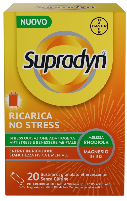 SUPRADYN RICARICA NO STRESS 20 BUSTINE - Antica Farmacia Ferrari