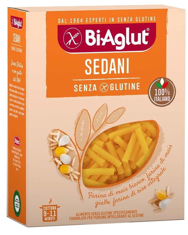 BIAGLUT PASTA SENZA GLUTINE SEDANI 400 G - Antica Farmacia Ferrari