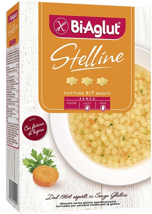 BIAGLUT PASTA SENZA GLUTINE STELLINE 250 G - Antica Farmacia Ferrari
