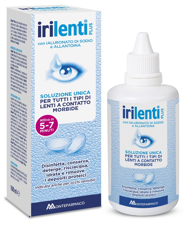 SOLUZIONE UNICA PER LENTI A CONTATTO IRILENTI 100 ML - Antica Farmacia Ferrari