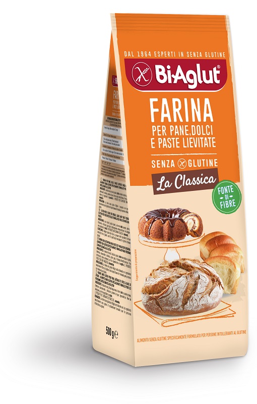BIAGLUT FARINA SENZA GLUTINE CLASSICA 500 G - Antica Farmacia Ferrari