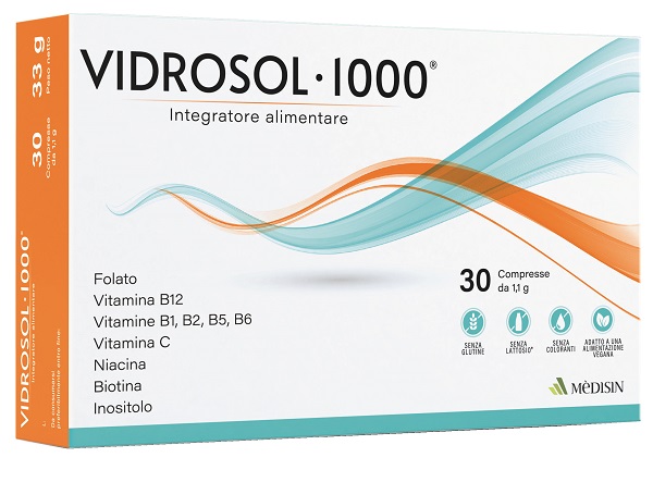 VIDROSOL 1000 30 COMPRESSE - Antica Farmacia Ferrari