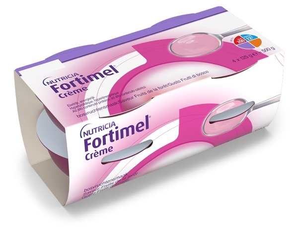 FORTIMEL CREME FRUTTI DI BOSCO 4 PEZZI DA 125 G - Antica Farmacia Ferrari