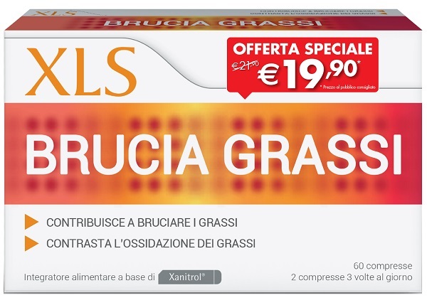 XLS BRUCIA GRASSI 60 COMPRESSE TAGLIO PREZZO - Antica Farmacia Ferrari