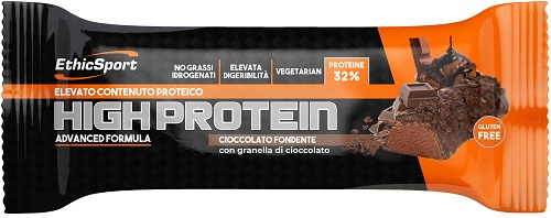 HIGH PROTEIN CIOCCOLATO BARRETTA PROTEICA 45 G - Antica Farmacia Ferrari