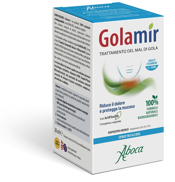 GOLAMIR SPRAY NO ALCOL 30 ML - Antica Farmacia Ferrari