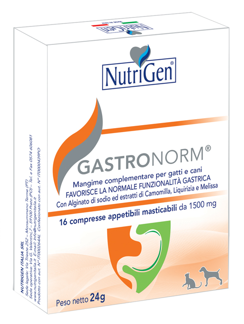 GASTRONORM 16 COMPRESSE NUTRIGEN - Antica Farmacia Ferrari