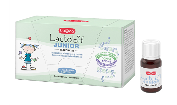 LACTOBIF JUNIOR 10 FLACONCINI DA 10 ML - Antica Farmacia Ferrari