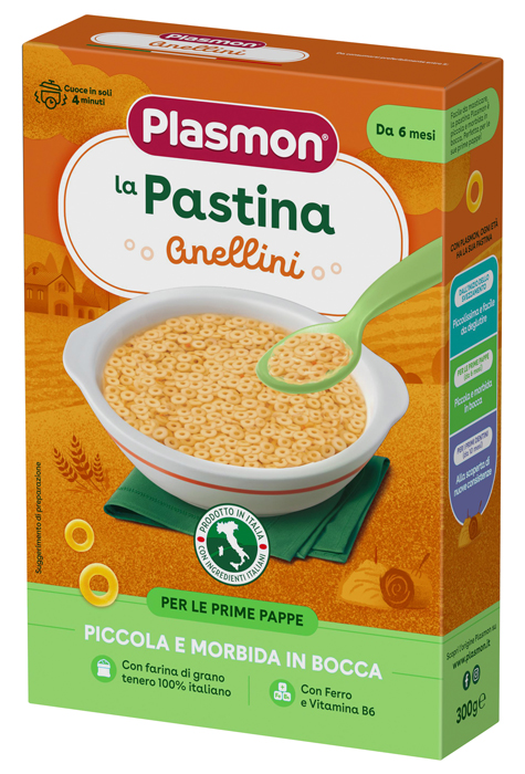 PLASMON PASTA ANELLINI 300 G - Antica Farmacia Ferrari