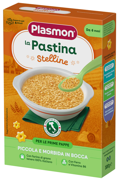 PLASMON PASTA STELLINE 300 G - Antica Farmacia Ferrari