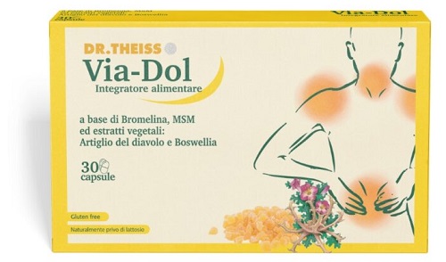 THEISS VIA-DOL ARTIGLIO DEL DIAVOLO E BOSWELLIA 30 CAPSULE - Antica Farmacia Ferrari