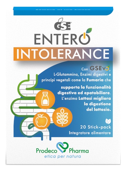 GSE ENTERO INTOLERANCE 20 STICKPACK - Antica Farmacia Ferrari
