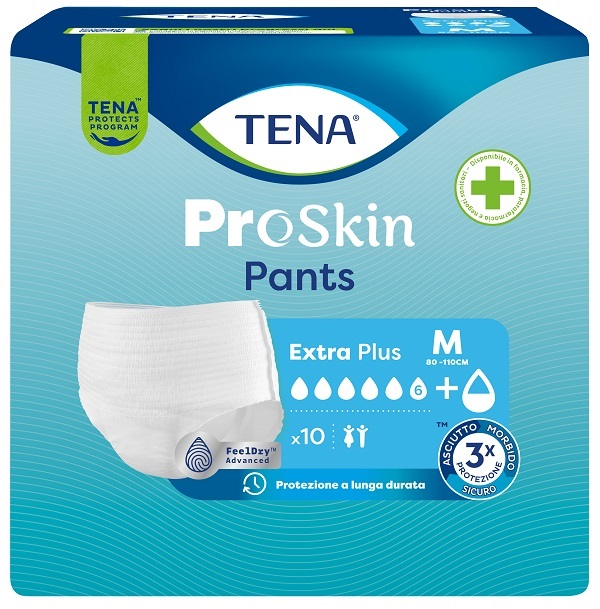 TENA PANTS EXTRA PLUS M 10 PEZZI - Antica Farmacia Ferrari