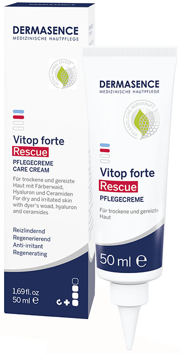 DERMASENCE VITOP FORTE RESCUE CARE CREAM 50 ML - Antica Farmacia Ferrari