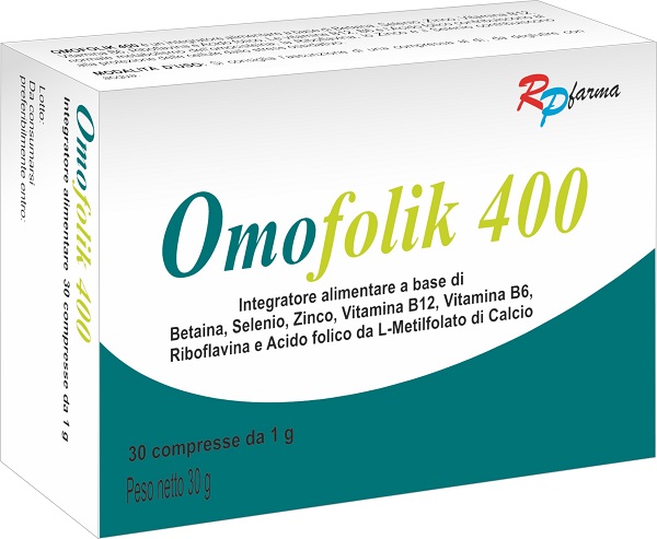 OMOFOLIK 400 30 COMPRESSE - Antica Farmacia Ferrari