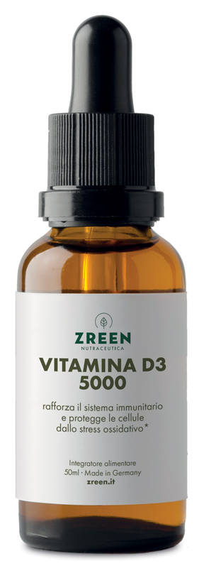 ZREEN VITAMINA D3 5000 50 ML - Antica Farmacia Ferrari