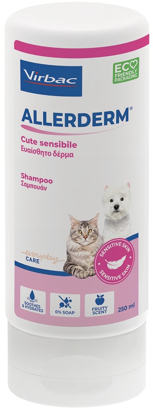 ALLERDERM SHAMPOO CUTE SENSIBILE 250 ML - Antica Farmacia Ferrari