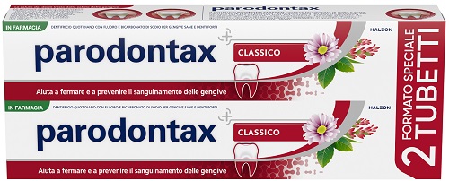 PARODONTAX BIPACK CLASSIC 2 X 75 ML - Antica Farmacia Ferrari