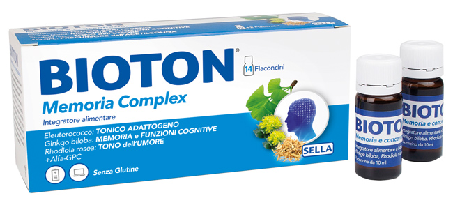 BIOTON MEMORIA COMPLEX 14 FLACONCINI DA 10 ML - Antica Farmacia Ferrari