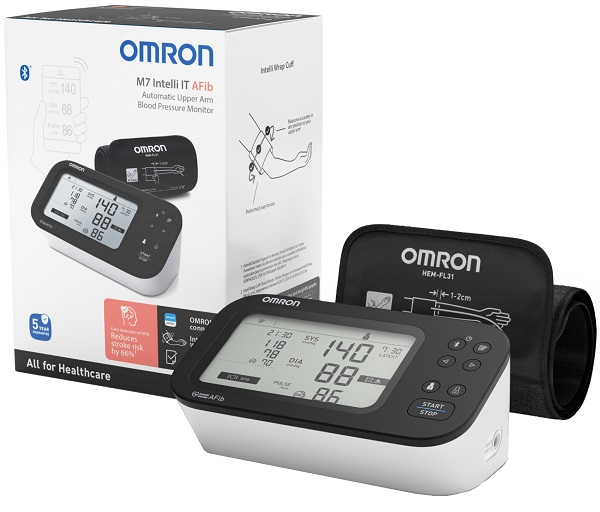 SFIGMOMANOMETRO DA BRACCIO OMRON M7 INTELLI AFIB - Antica Farmacia Ferrari