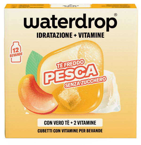 WATERDROP ICE TEA PESCA 12 CUBETTI - Antica Farmacia Ferrari