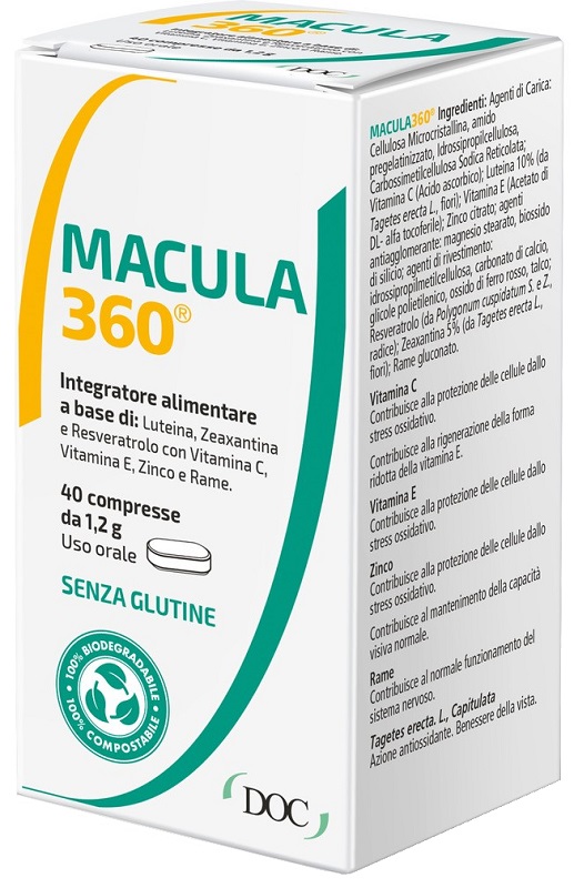 MACULA 360 40 COMPRESSE - Antica Farmacia Ferrari