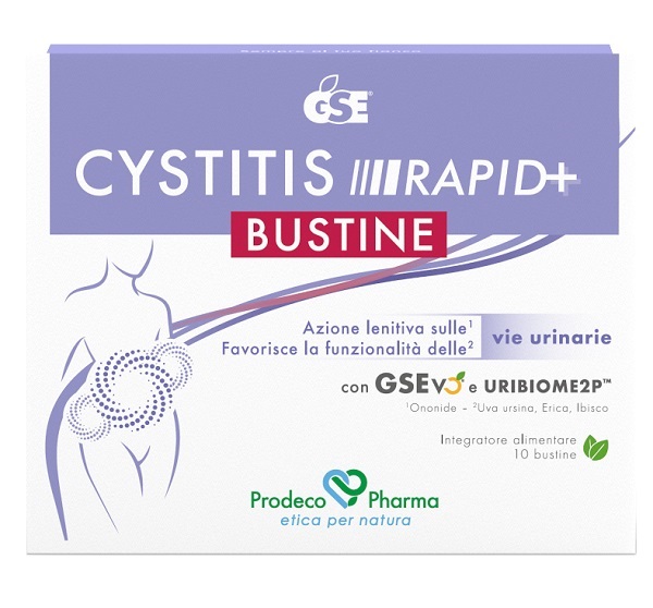 GSE CYSTITIS RAPID+ 10 BUSTINE - Antica Farmacia Ferrari