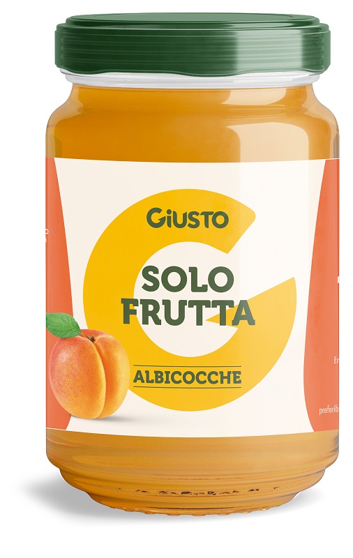 GIUSTO SOLO FRUTTA CONFETTURA ALBICOCCHE 220 G - Antica Farmacia Ferrari