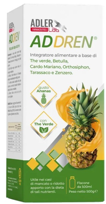 ADDREN ANANAS 500 ML - Antica Farmacia Ferrari
