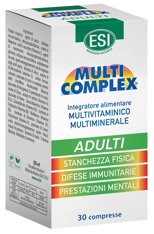 ESI MULTICOMPLEX ADULTI 30 COMPRESSE - Antica Farmacia Ferrari