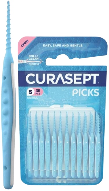 CURASEPT PICKS SMALL 36 PEZZI - Antica Farmacia Ferrari