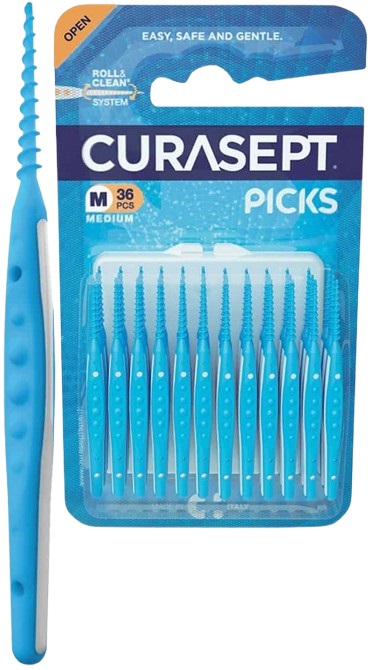 CURASEPT PICKS MEDIUM 36 PEZZI - Antica Farmacia Ferrari