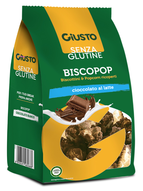 GIUSTO SENZA GLUTINE BISCOPOP NEW 80 G - Antica Farmacia Ferrari