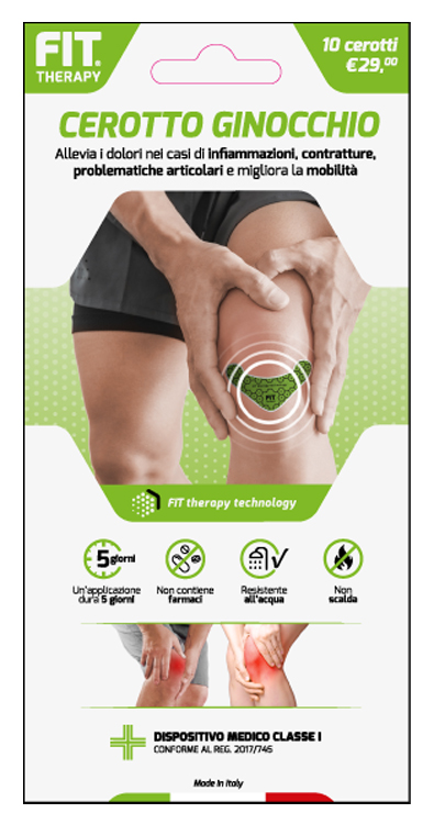 FIT THERAPY CEROTTO GINOCCHIO 10 PEZZI - Antica Farmacia Ferrari