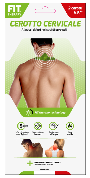 FIT THERAPY CEROTTO CERVICALE 2 PEZZI - Antica Farmacia Ferrari