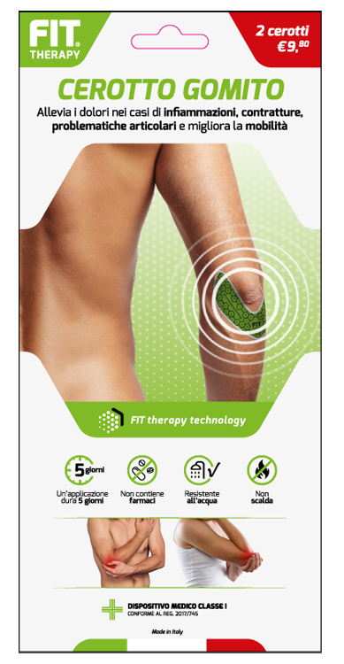 FIT THERAPY CEROTTO GOMITO 2 PEZZI - Antica Farmacia Ferrari