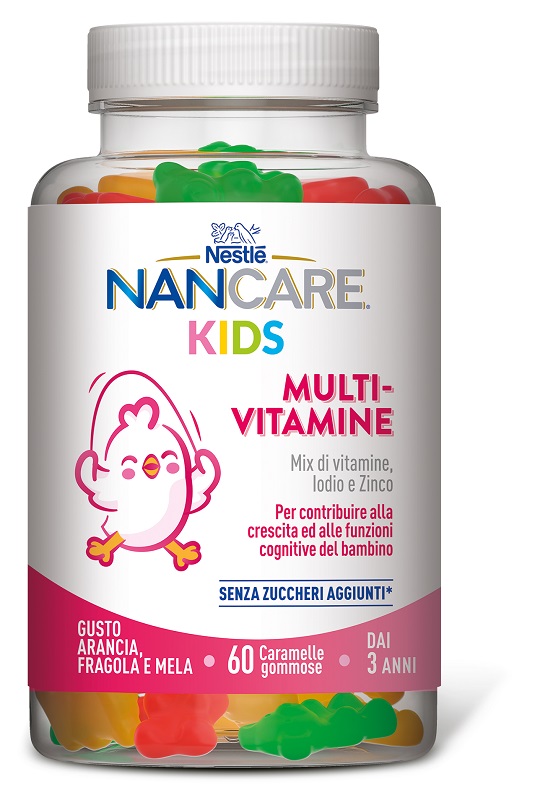 NANCARE KIDS MULTIVITAMINE 60 GUMMIES - Antica Farmacia Ferrari