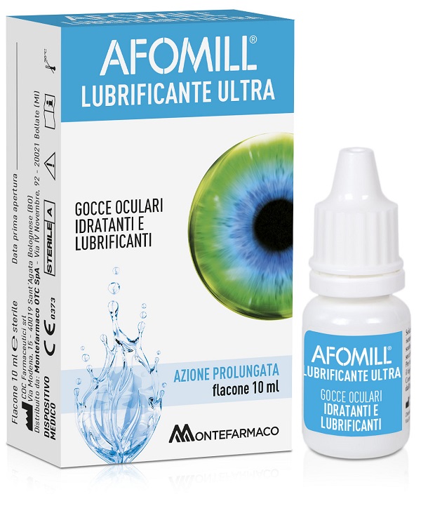AFOMILL LUBRIFICANTE ULTRA GOCCE OCULARI 10 ML - Antica Farmacia Ferrari