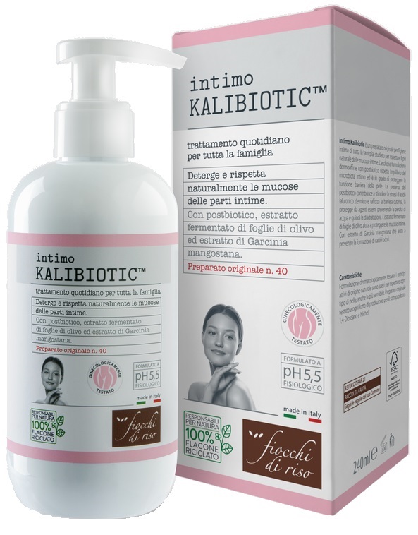 FIOCCHI DI RISO INTIMO KALIBIOTIC PH5,5 240 ML - Antica Farmacia Ferrari