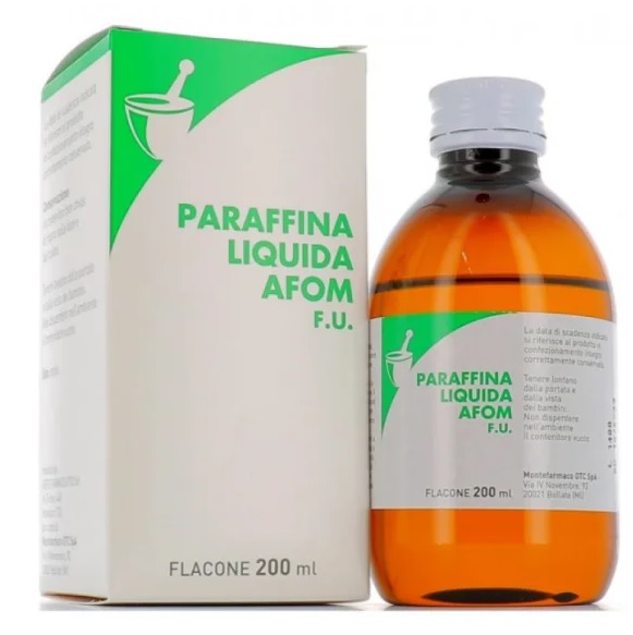 PARAFFINA LIQUIDA AFOM FU 200 ML - Antica Farmacia Ferrari