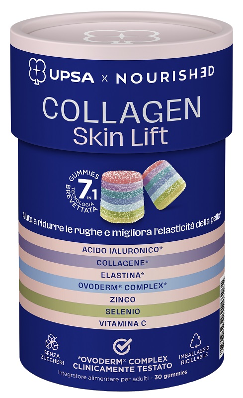 UPSA X NOURISHED COLLAGEN SKIN LIFT 30 GUMMIES - Antica Farmacia Ferrari
