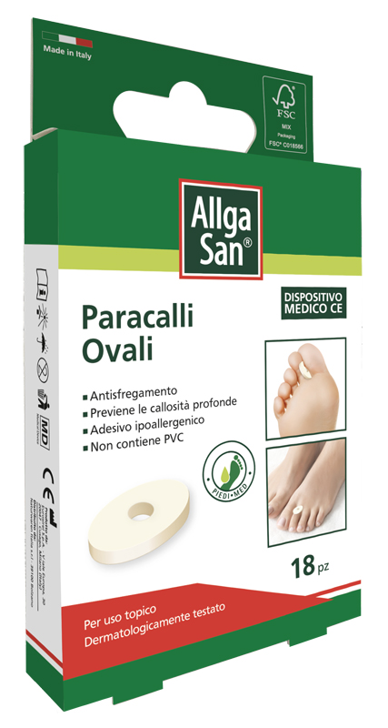 PARACALLI ALLGASAN OVALI LATTICE 18 PEZZI - Antica Farmacia Ferrari