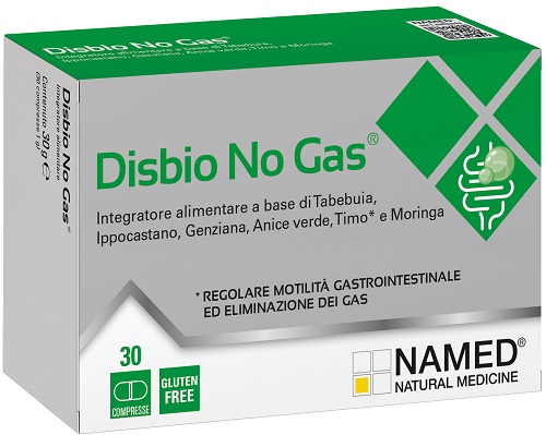 DISBIO NO GAS 30 COMPRESSE - Antica Farmacia Ferrari