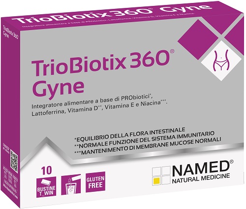 TRIOBIOTIX360 GYNE 10 BUSTINE T-WIN - Antica Farmacia Ferrari